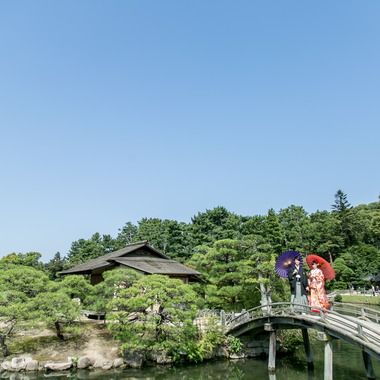 NEMURA FILMSが撮影した「和装前撮りフォト」のウェディングフォト