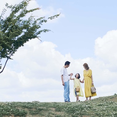 NISHIMURA AKINOBUが出張撮影した「家族フォト@二子玉川公園」の家族写真