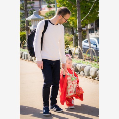 Aya Petite Photographyが出張撮影した「七五三出張撮影」の家族写真