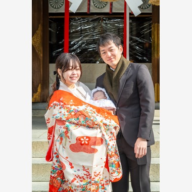 石井凡騎が撮影した「お宮参り」の写真