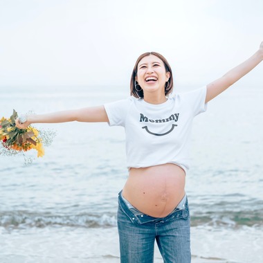 廣山雄一が撮影した「マタニティフォト撮影例」の写真
