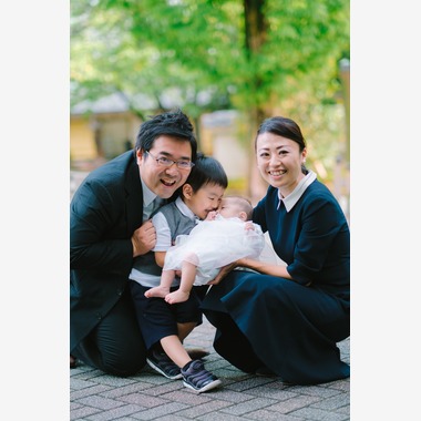 写真工作舎 太陽からの贈りものが撮影した「お宮参りのサンプル写真」の写真