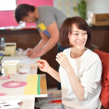 メンターポジションが撮影した「点画教室」の写真