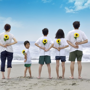 AXiS Photo Servise 藤井靖史が出張撮影した「一般出張撮影」の家族写真