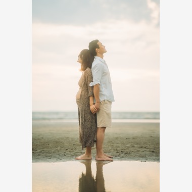 フォトグラファー笹が撮影した「香川県 父母ヶ浜 マタニティ」の写真