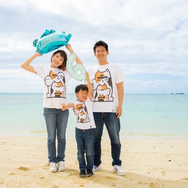 Marumo photoが出張撮影した「沖縄撮影」の家族写真