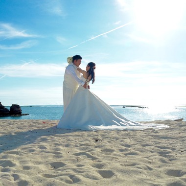 Elena's Designが撮影した「きらきらトロピカルウェディング沖縄」のウェディングフォト