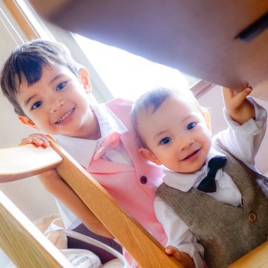 Aya Petite Photographyが出張撮影した「七五三出張撮影」の家族写真