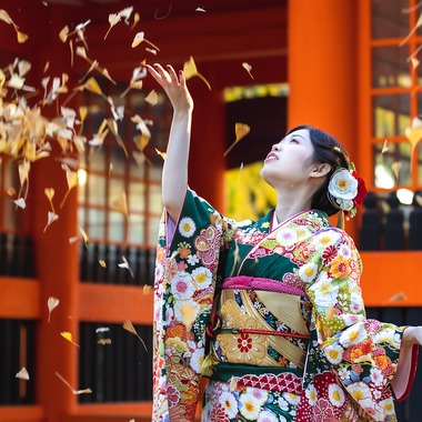 Minminが出張撮影した「成人式」の家族写真