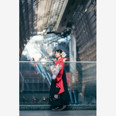 株式会社Ervaが撮影した「卒業写真（京都駅）」の写真