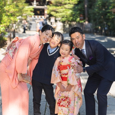萩原　蔵志が撮影した「七五三のロケ撮影」の写真