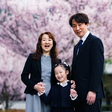 MTワークスが出張撮影した「ファミリー」の家族写真