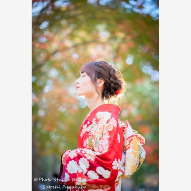 フォトスタジオ リユニオンが撮影した「成人式前撮り＠代々木公園」の写真