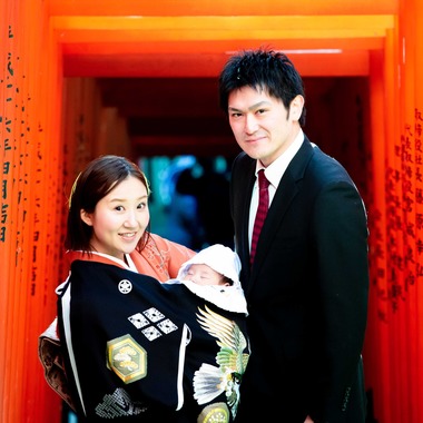 松井シンジが撮影した「お宮参り」の写真