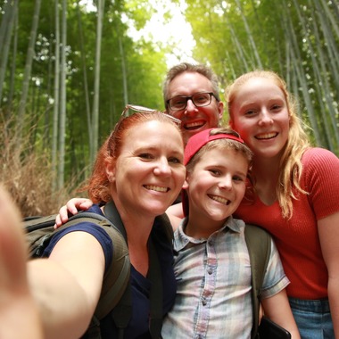 佐多　杏介が出張撮影した「ポートフォリオ作品ページ一覧」の家族写真