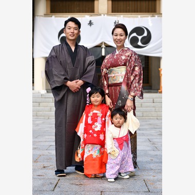 須貝フォトサービスが撮影した「七五三」の写真