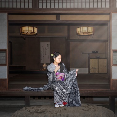 梅田　紫邑が撮影した「愛媛県新居浜市広瀬邸での前撮り」の写真