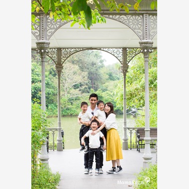 ママラッチが出張撮影した「ボタニック・ガーデン」の家族写真