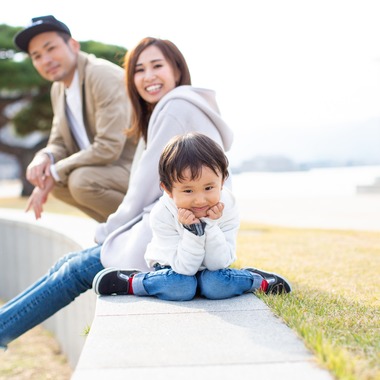 南部　聡一が出張撮影した「自然な笑顔と光を」の家族写真