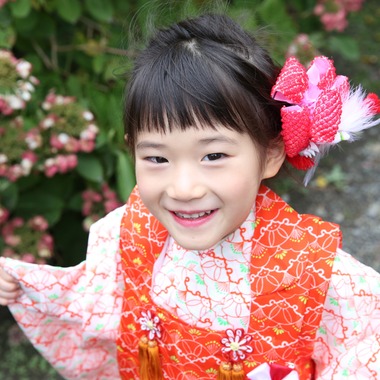 眞田 厚司が出張撮影した「七五三」の家族写真