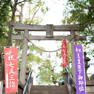 T.Matsumuraが出張撮影した「七五三＠篠原八幡神社」の家族写真