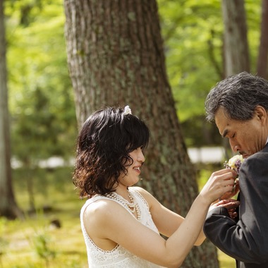 Bernard Lykesが撮影した「春の結婚式」のウェディングフォト