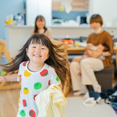 木下美幸が出張撮影した「ファミリーフォト」の家族写真