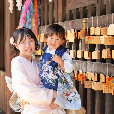 お祝い写し屋が撮影した「七五三」の写真