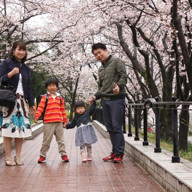 Photographer935が出張撮影した「入学祝」の家族写真