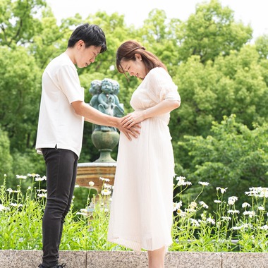 蓬台祐希が撮影した「マタニティフォト」の写真