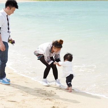 Avenir（山宮 敏明）が撮影した「ビーチファミリーフォト」の写真