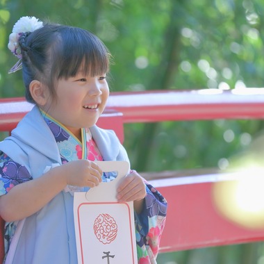 竹迫義文が撮影した「七五三」の写真