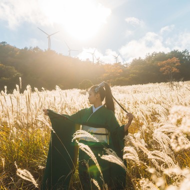 フォトグラファー笹が撮影した「徳島県大川原高原 成人式 前撮り」の写真