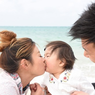 Avenir（山宮 敏明）が撮影した「ビーチファミリーフォト」の写真