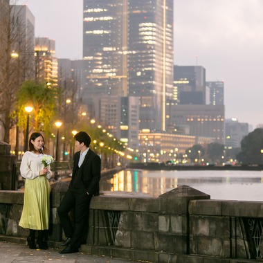 Photo taken by Chi'es Fotografie - Tokyo Station, Marunouchi Engagement Photo