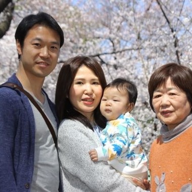渡邉博海が撮影した「家族写真」の写真