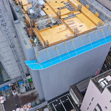 アナハイムエレクトロニクスが撮影した「マンション建設報告用写真」の写真