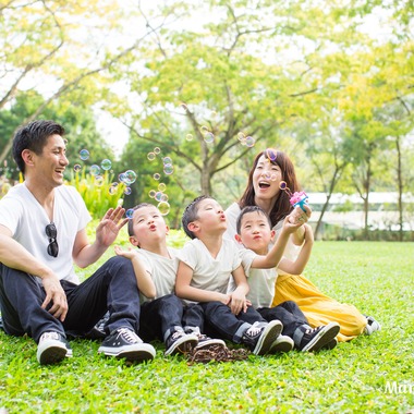 ママラッチが出張撮影した「ボタニック・ガーデン」の家族写真