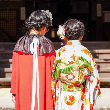 心綴フィルムが撮影した「七五三①」の写真