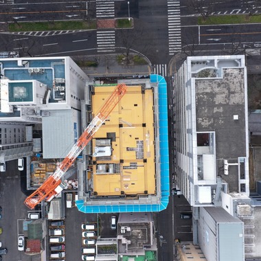 アナハイムエレクトロニクスが撮影した「マンション建設報告用写真」の写真