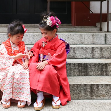眞田 厚司が出張撮影した「七五三」の家族写真
