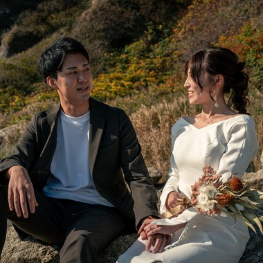 Studio 梁が撮影した「前撮り M様」のウェディングフォト