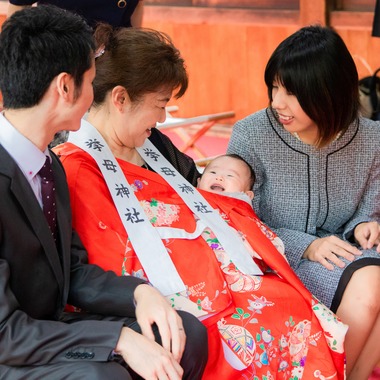 出張撮影サービス「ミライフォト」が撮影した「お宮参り撮影＠挙母神社」の写真