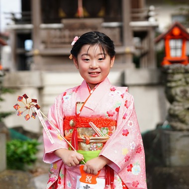 出張撮影のメモリーズが出張撮影した「241117-Ｉ様-七五三」の家族写真