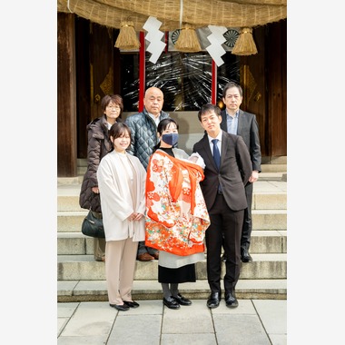 石井凡騎が撮影した「お宮参り」の写真