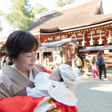 福永写真事務所が撮影した「お宮参り（石上神宮）」の写真