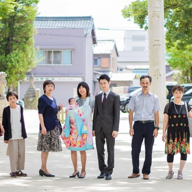 出張撮影サービス「ミライフォト」が撮影した「お宮参り撮影＠挙母神社」の写真