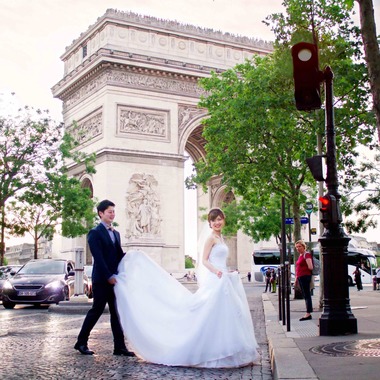 STUDIO PHOTO Pêle Mêleが撮影した「Paris Photo Wedding」のウェディングフォト