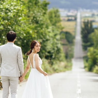 Photo taken by uno e creative act. - Furano/Biei location photo wedding