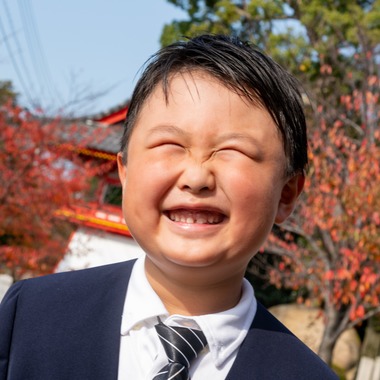 スタジオファンタスが出張撮影した「七五三撮影」の家族写真